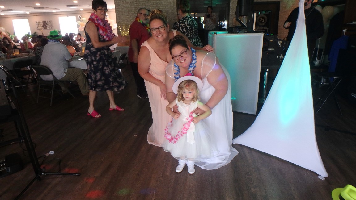 Rebecca Hontz/Rachel Hunsinger & Flower girl  at Meadowbrook Center,Reedsville near schuylkill haven